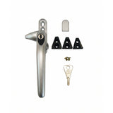 Adjustable Cockspur window handle