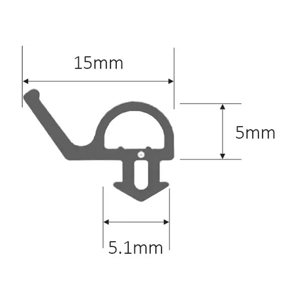 Bubble Gasket with Flipper