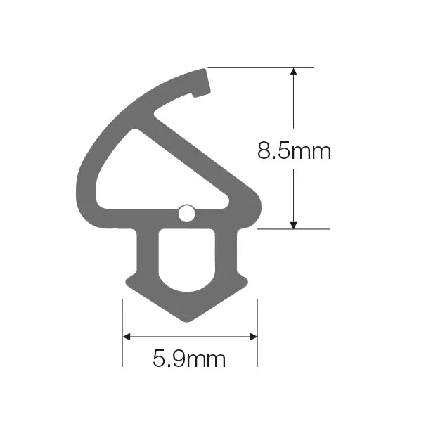 Bubble Gasket with Small Flipper