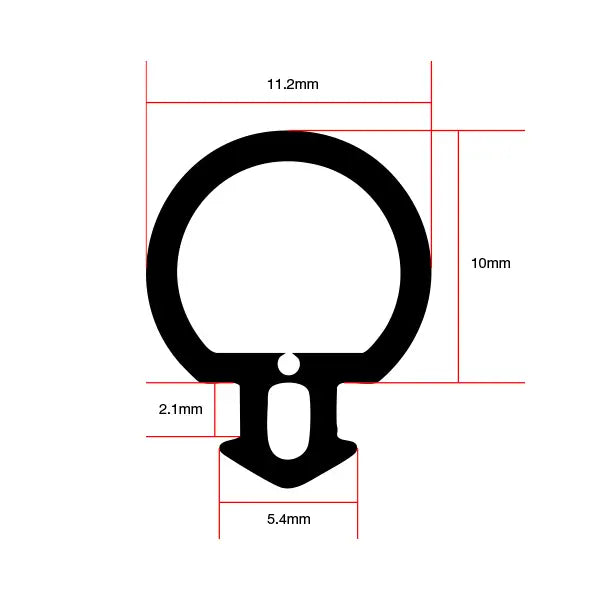 Large Bubble Gasket